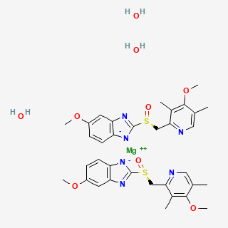 Esomeprazole magnesium trihydrate — 2D structure