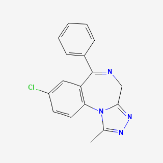 Alprazolam — 2D structure