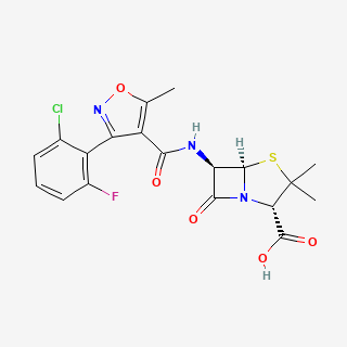 Flucloxacillin — 2D structure