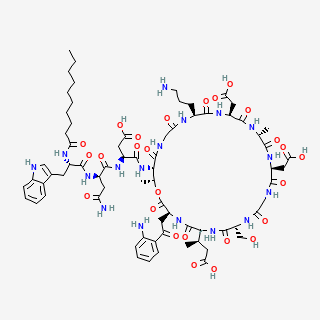 Daptomycin — 2D structure