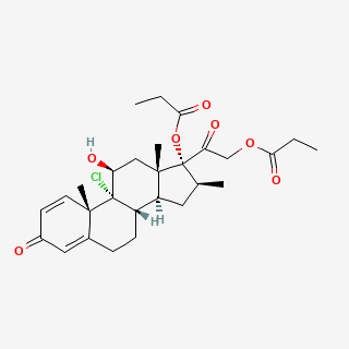 Beclomethasone dipropionate — 2D structure
