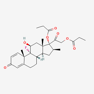Betamethasone dipropionate — 2D structure