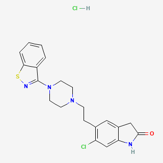 ZIPRASIDONE HCl — 2D structure