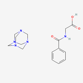 Methenamine hippurate — 2D structure