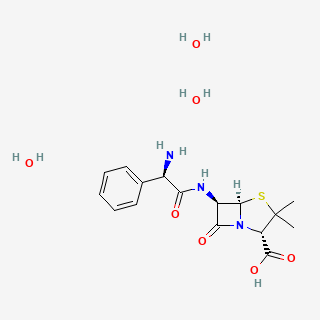 Ampicillin trihydrate — 2D structure