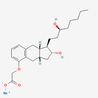 Treprostinil sodium — 2D structure