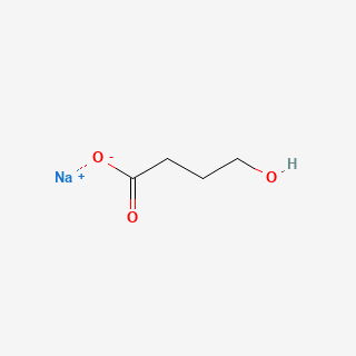 Sodium oxybate — 2D structure