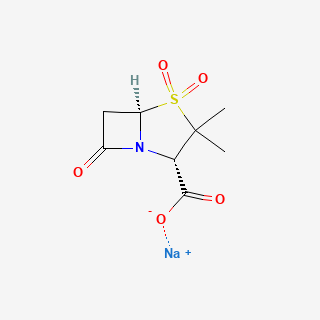 Sulbactam sodium — 2D structure
