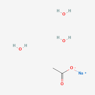 Sodium acetate trihydrate — 2D structure