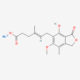 Mycophenolate sodium — 2D structure