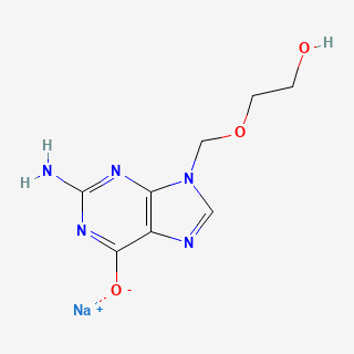 Acyclovir sodium — 2D structure