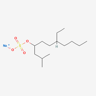Sodium tetradecyl sulfate — 2D structure
