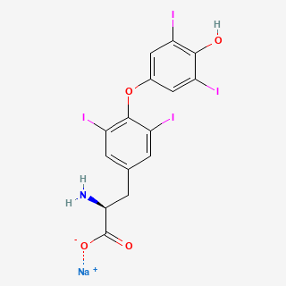 Levothyroxine sodium — 2D structure