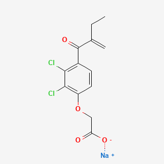 Ethacrynate sodium — 2D structure