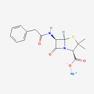 Penicillin g sodium — 2D structure
