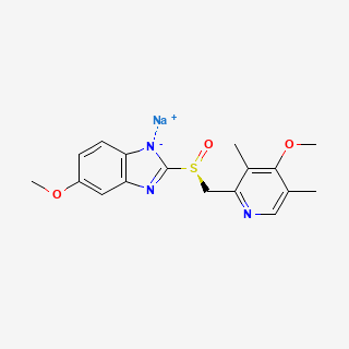Esomeprazole sodium — 2D structure