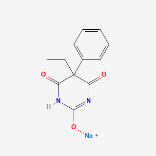 Phenobarbital sodium — 2D structure