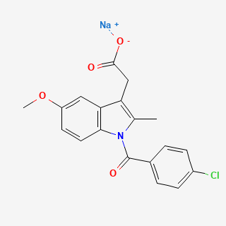 Indomethacin sodium — 2D structure