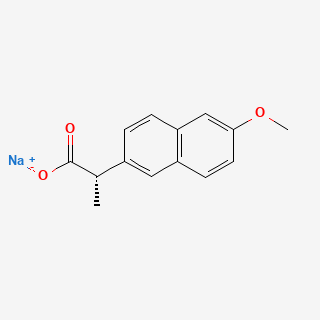 Naproxen sodium — 2D structure