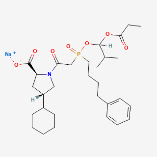 Fosinopril sodium — 2D structure