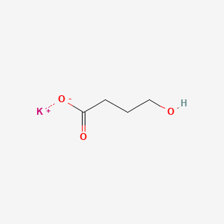 Potassium oxybate — 2D structure