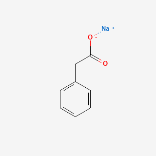 Sodium phenylacetate — 2D structure