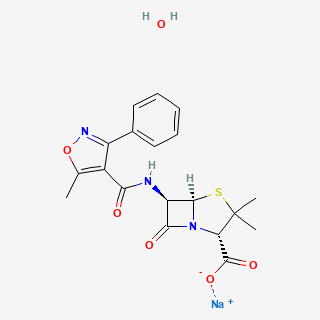 Oxacillin sodium — 2D structure