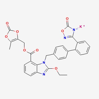 Azilsartan kamedoxomil — 2D structure