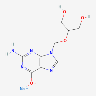 Ganciclovir sodium — 2D structure