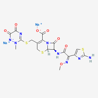 Ceftriaxone sodium — 2D structure