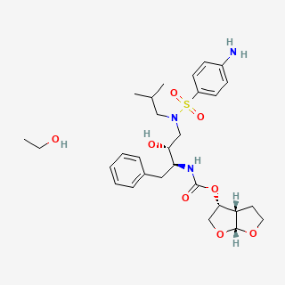 Darunavir ethanolate — 2D structure