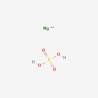 Magnesium sulfate dried — 2D structure