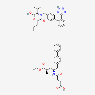 Sacubitril valsartan — 2D structure