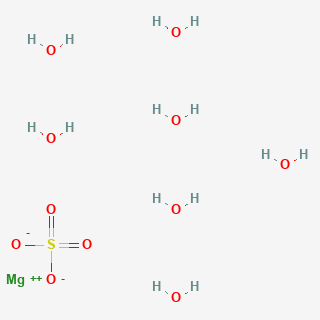 Magnesium sulfate heptahydrate — 2D structure