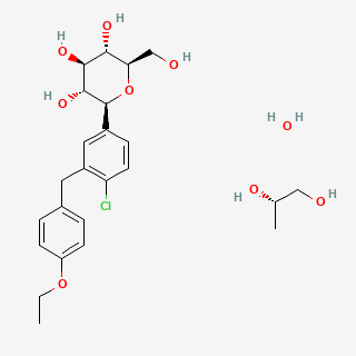 Dapagliflozin propanediol — 2D structure