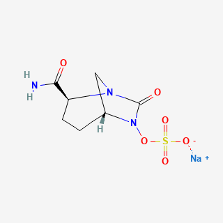 Avibactam sodium — 2D structure