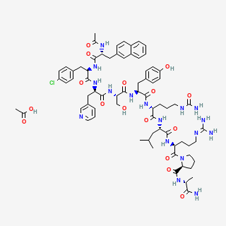 Cetrorelix acetate — 2D structure
