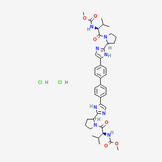 DACLATASVIR DiHCl — 2D structure