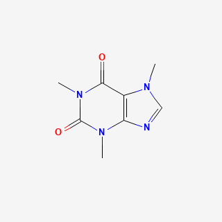 Caffeine anhydrous — 2D structure