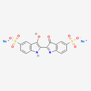 Indigotindisulfonate sodium — 2D structure