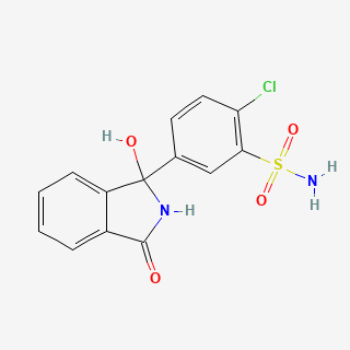 Chlorthalidone — 2D structure