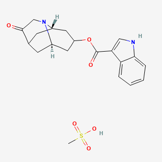 Dolasetron mesylate — 2D structure