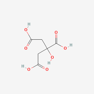 Anhydrous citric acid — 2D structure