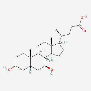Ursodeoxycholic acid — 2D structure