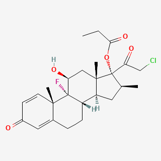 Clobetasol propionate — 2D structure