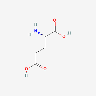 L glutamic acid — 2D structure