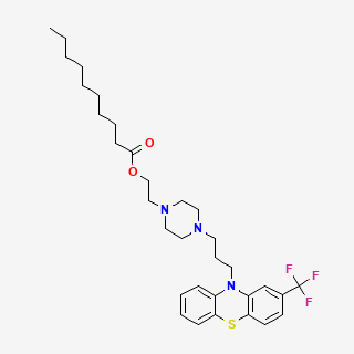 Fluphenazine decanoate — 2D structure
