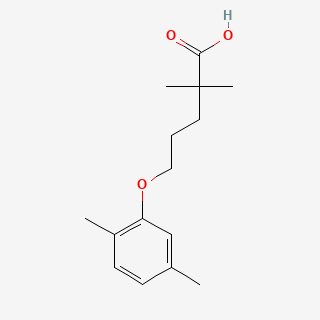 Gemfibrozil — 2D structure