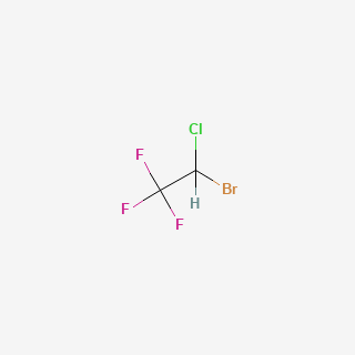 Halothane — 2D structure