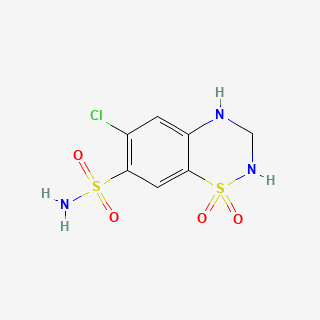 Hydrochlorothiazide — 2D structure